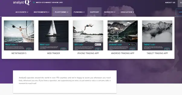 AnalystQ Reviews - Trading Instruments
